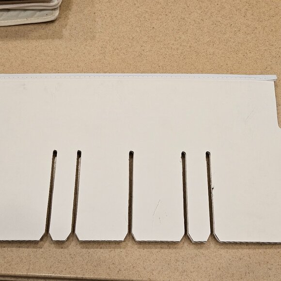 RARE LENOX SET 12 STEMWARE SAVER QUILTED ZIPPERED CRYSTAL GLASS GOBLET STORAGE - Picture 11 of 11